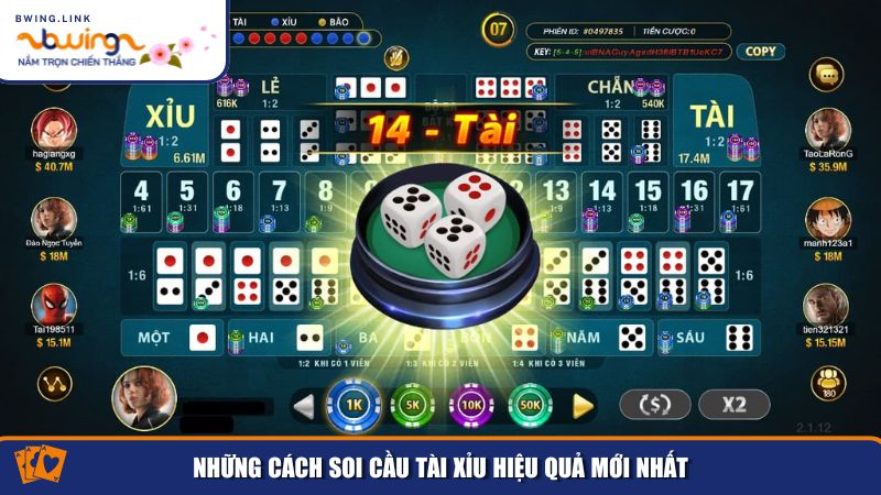 Cách Soi Cầu Tài Xỉu Hiệu Quả – Cập Nhật Phương Pháp Mới Nhất 2 Những cách soi cầu Tài xỉu phổ biến và cách áp dụng hiệu quả nhất