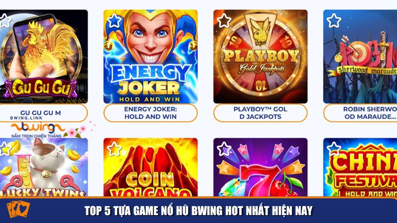 Nổ Hũ BWing – Săn Thưởng Triệu Đô, Chơi Là Trúng! 2 Nhiều tựa game hấp dẫn chờ đón anh em bet thủ
